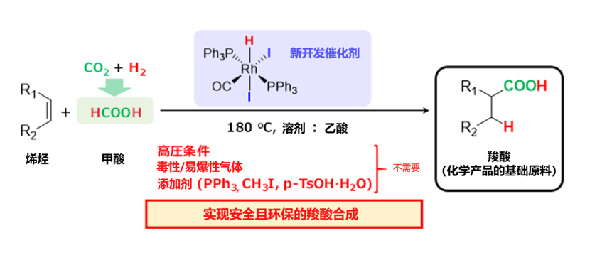 用于实现碳循环社会的化学原料（羧酸）合成技术的开发——甲酸的有效利用